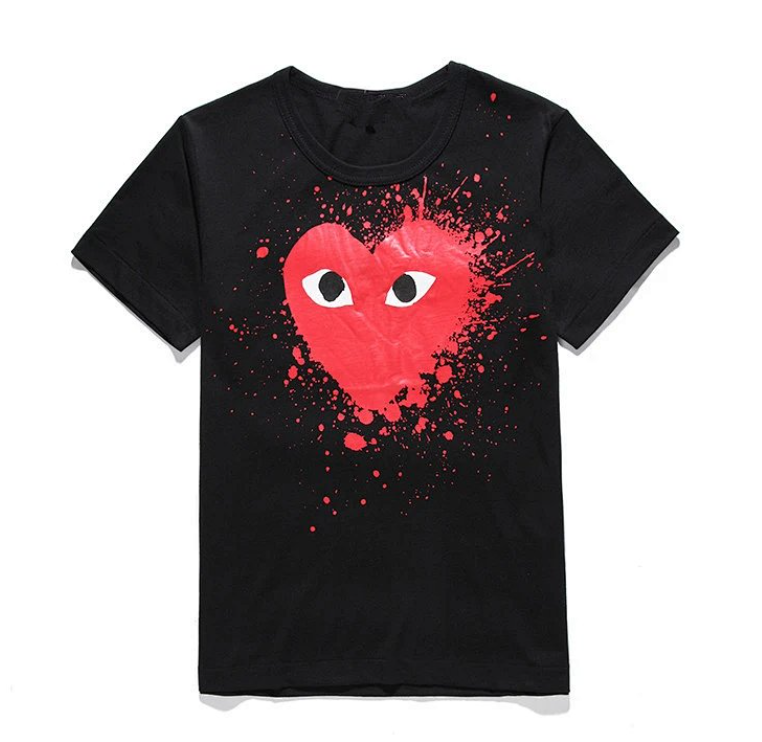 Comme des Garcons PLAY Splat Heart