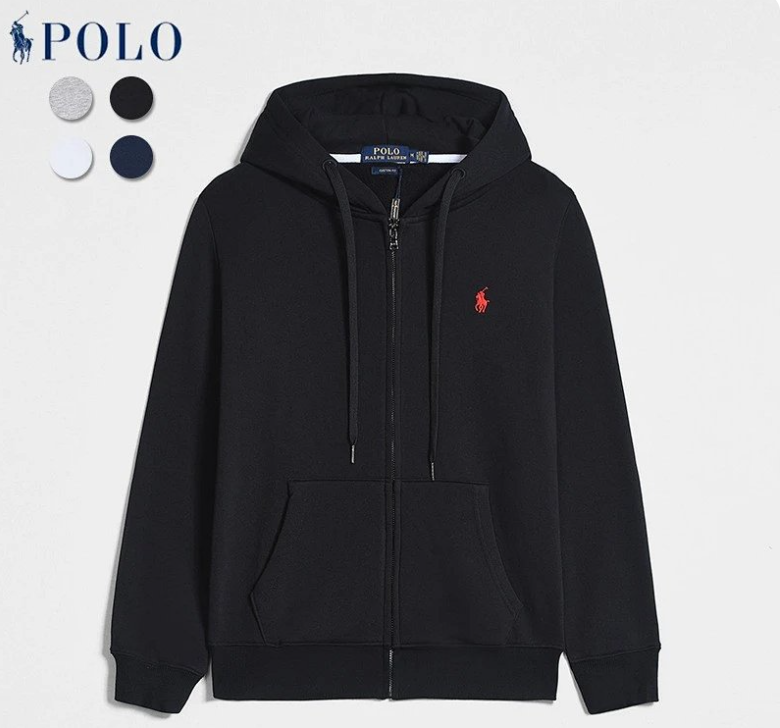 Polo Zip Up